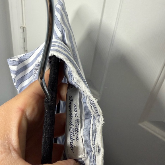 Burberry Blue Striped Men's Shirt - Picture 4 of 10